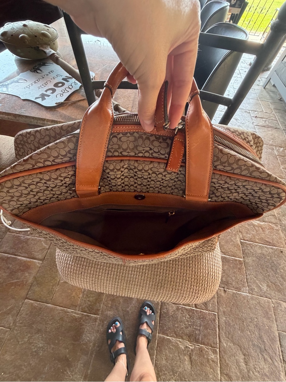 Coach Hudson Commuter Briefcase - Picture 6 of 10